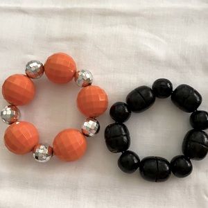 2 chunky bracelets